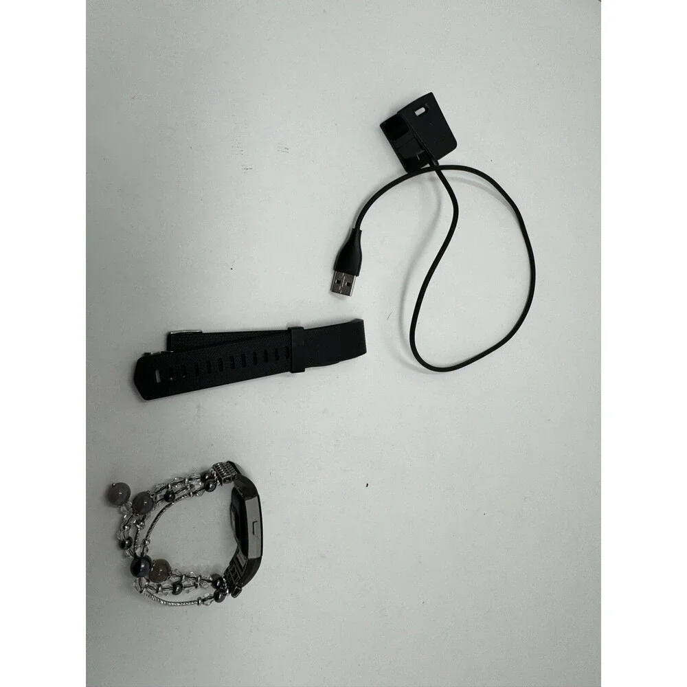 Fitbit Charge 2 Fitness with 2 wrist bands and charger (Read)